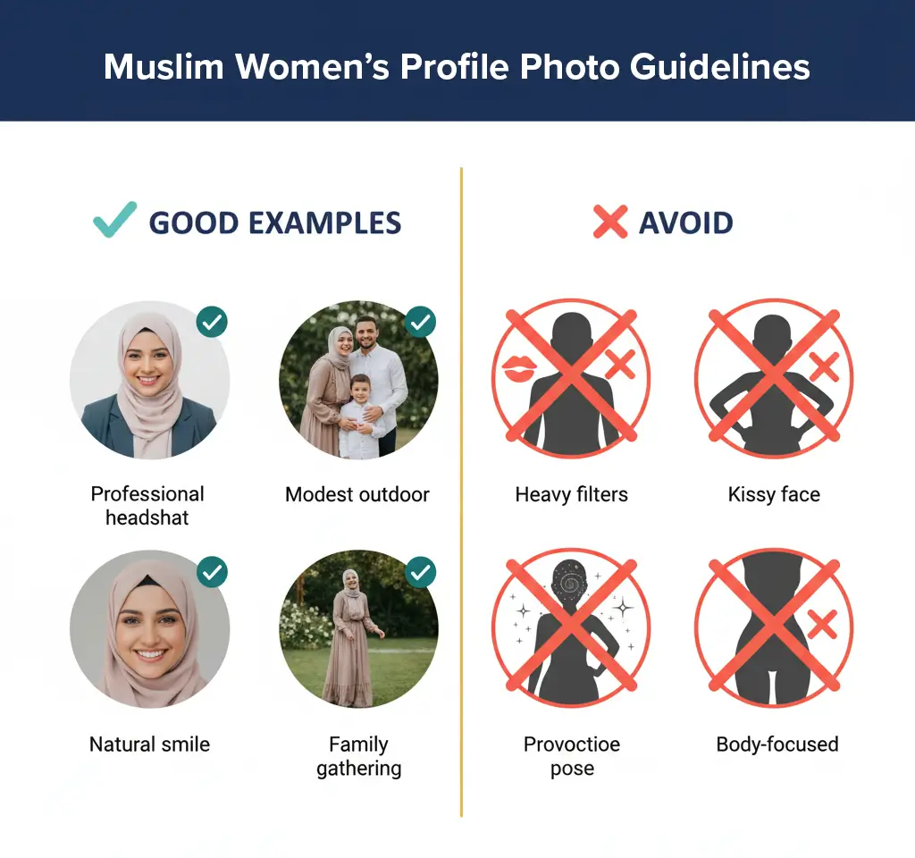 Modest photos for sisters